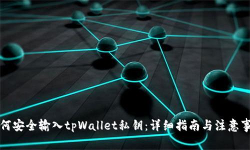 如何安全输入tpWallet私钥：详细指南与注意事项